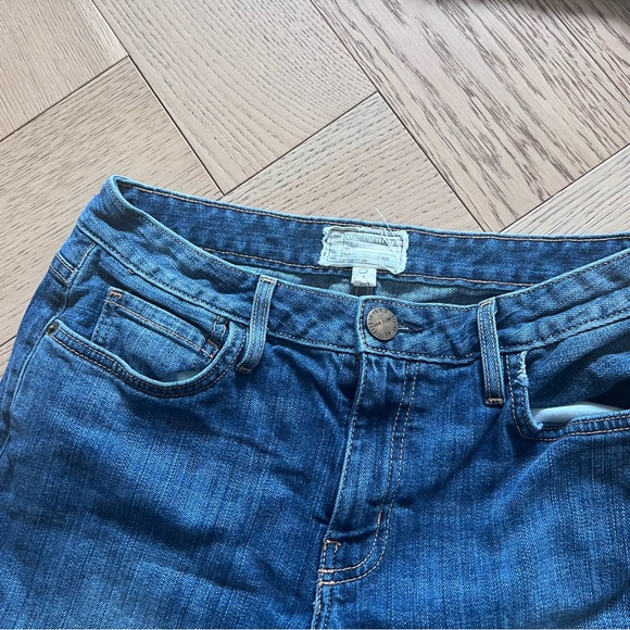 Current Elliot Straight Leg/Relaxed Fit Crop Jeans - Picture 7 of 7